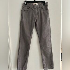 Levi's Men's Charcoal Straight Jeans